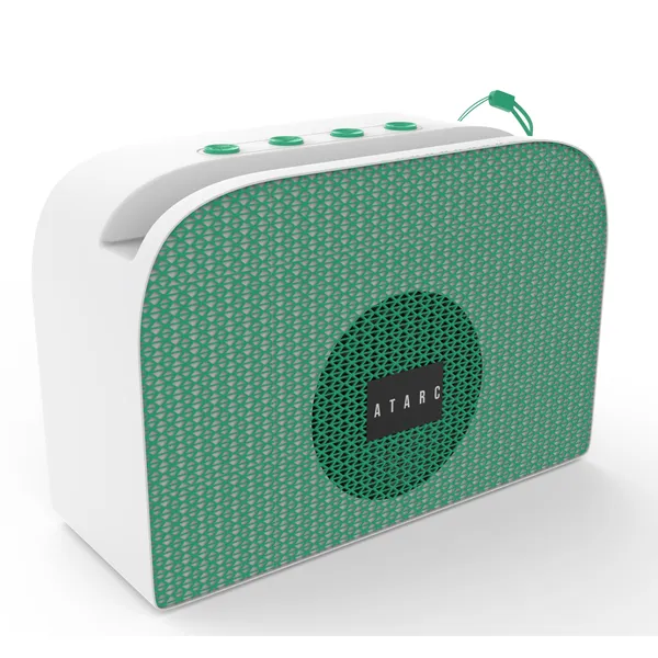 ATARC_AT-611_Ultimate_|_5W_Bluetooth_Speaker_|_Hi-fi_Stereo_Sound_Surround_|_Upto_8_Hours_Playback_with_RGB_Lights_|_Best_for_Mobile,_Laptop/PC,_Ipad,_Media_Players_(Green)