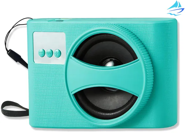 ATARC_(PORTABLE_BLUETOOTH_SPEAKER)_Dynamic_Thunder_Sound_1200_mAh_battery_5_W_Bluetooth_Speaker_Green