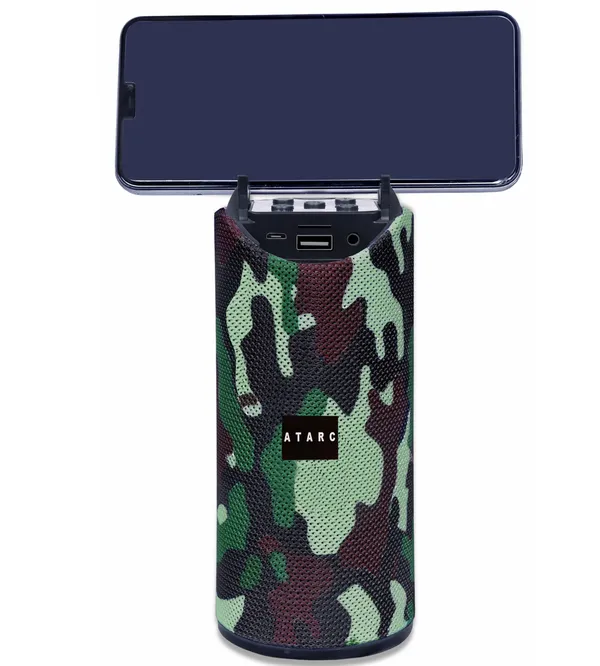Atarc Army Mate 10W Bluetooth Speaker HiFi Stereo Sound Surround Upto