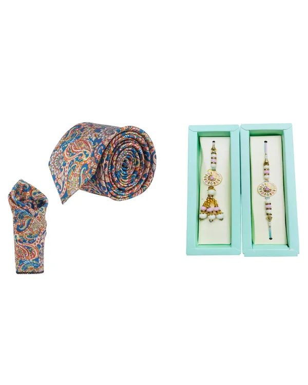 Calixto_Mens_Paisley_Tie_and_Pocket_Square_Set_Elegant_Rakhi