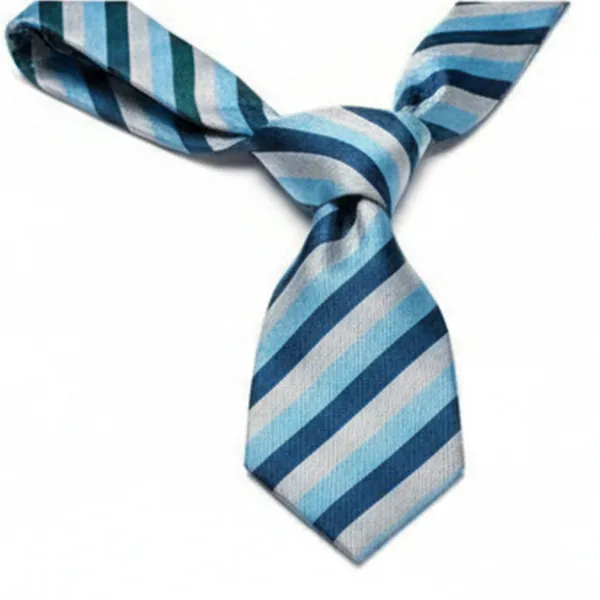 Multicolour_Stripes_Design,_Poly_Cotton_Smooth_Fabric,Backslash_Stripes_Neck_Tie_With_Pocket_Square
