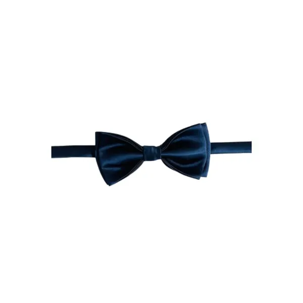 Blue_Men_Fashion_Bow,_Cotton_Smooth_Fabric,_Double_Layered_Color_Neck_Bow