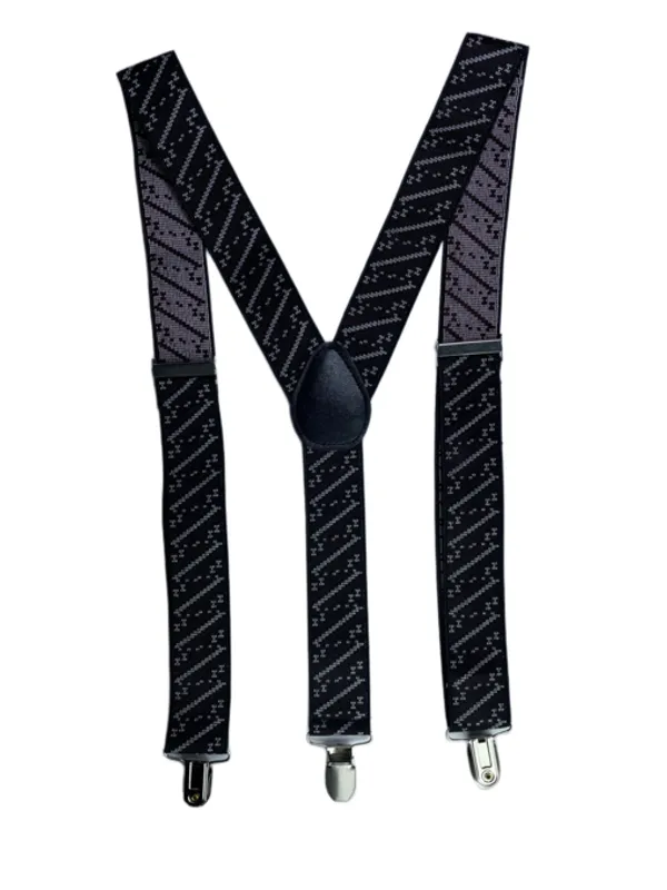 Mens_Adjustable_Suspenders__Classic_Black_with_Geometric_Pattern,_Heavy-Duty_Clips,_Y-Back_Design,_Elastic_Strap_Suspenders_for_Work,_Weddings_&_Casual_Wear