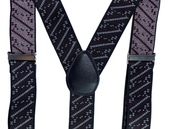 Mens_Adjustable_Suspenders__Classic_Black_with_Geometric_Pattern,_Heavy-Duty_Clips,_Y-Back_Design,_Elastic_Strap_Suspenders_for_Work,_Weddings_&_Casual_Wear