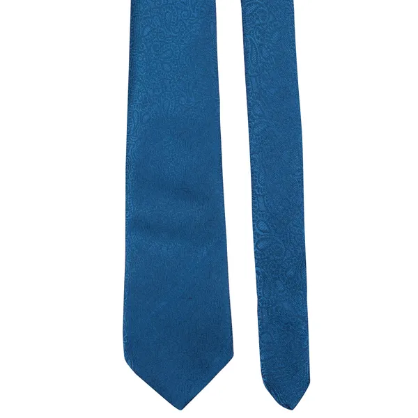 Calixto_Men's_Microfibre_Strips_Designer_Necktie_With_Pocket_Square_(Leatharite_Gift_Box)_with_Designer_Naksh_Rakhi
