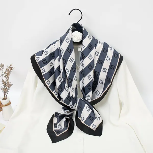 Calixto_Luxury_Silk_Satin_Square_Scarf_for_Women_–_Elegant_Black_&_White_Designer_Print_Headscarf,_Soft_Lightweight_Fashion_Neck_Wrap,_Versatile_Bandana_Shawl_for_Casual_&_Formal_Wear