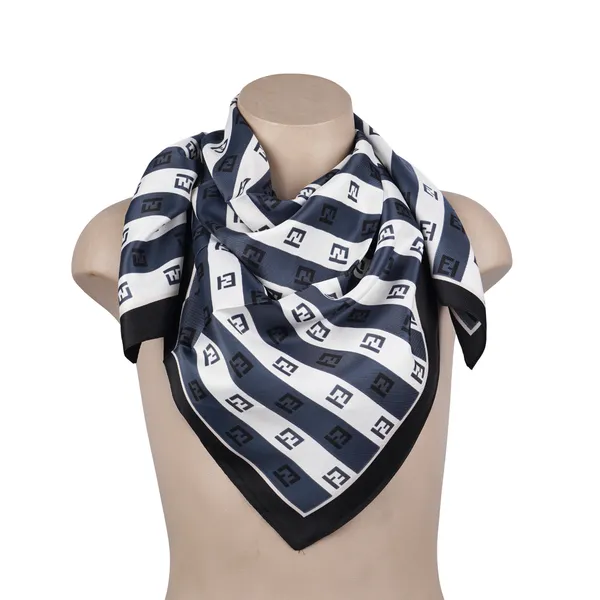 Calixto_Luxury_Silk_Satin_Square_Scarf_for_Women_–_Elegant_Black_&_White_Designer_Print_Headscarf,_Soft_Lightweight_Fashion_Neck_Wrap,_Versatile_Bandana_Shawl_for_Casual_&_Formal_Wear