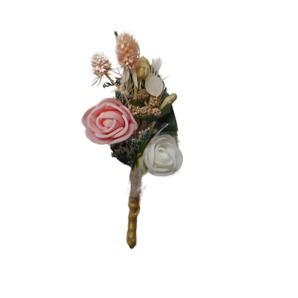 Calixto_Bouquet_Brooch_Of_Baby_Pink_And_White_Color_For_Men_And_Women_,Unisex_Accessory_For_Weddings,_Parties_(_Pack_Of_1)