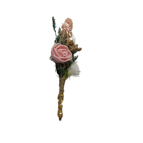 Calixto_Bouquet_Brooch_Of_Baby_Pink_And_White_Color_For_Men_And_Women_,Unisex_Accessory_For_Weddings,_Parties_(_Pack_Of_1)