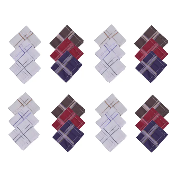 Calixto_Classic_Elegance_100%_Cotton_Handkerchief_Premium_Everyday_Essentials_Hanky_(Pack_of_24)