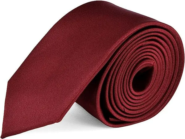 Classic_Maroon_Solid_Plain_Tie_For_Men_??Formal_Neck_Ties_For_Mens