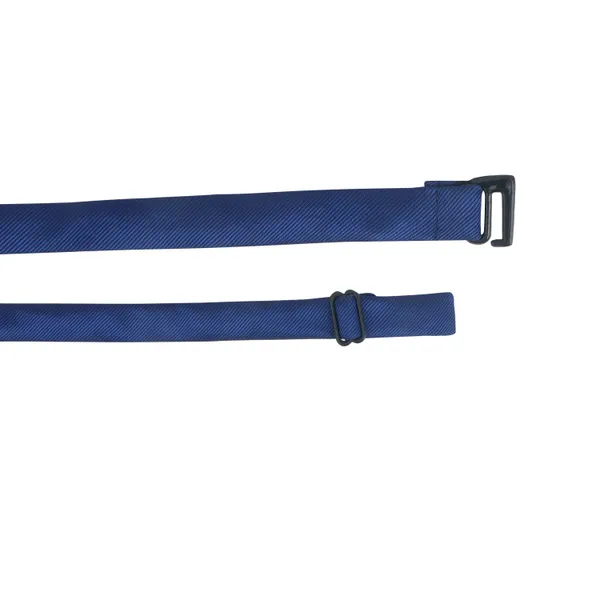 Navy_Blue_Elegant_Double_Layer_Bow_Pre-Tied_Bow_And_Lapel_Pin_for_Men,_Classic_Solid_Color_100%_Polyester_Micro_Fabric_Bow_Tie,_Adjustable_Length_Clip