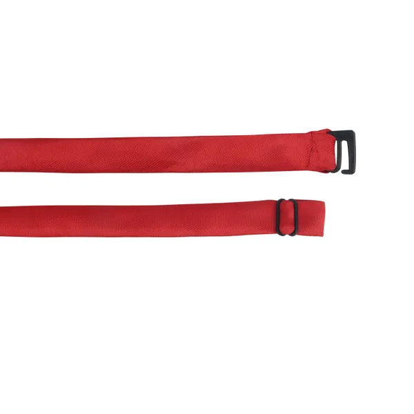 Red_Elegant_Double_Layer_Bow_Pre-Tied_Bow_And_Lapel_Pin_for_Men,_Classic_Solid_Color_100%_Polyester_Micro_Fabric_Bow_Tie,_Adjustable_Length_Clip
