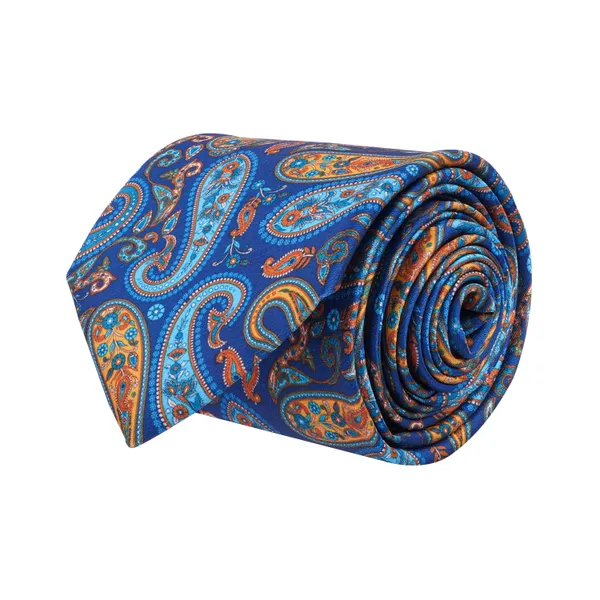 Calixto_Men’s_Bright_Blue_Floral_Paisley_Tie_and_Pocket_Square_Set_–_Bold_&_Unique_Necktie_for_Weddings,_Parties,_and_Formal_Events