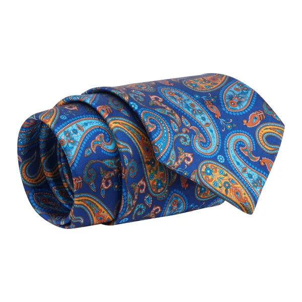 Calixto_Men’s_Bright_Blue_Floral_Paisley_Tie_and_Pocket_Square_Set_–_Bold_&_Unique_Necktie_for_Weddings,_Parties,_and_Formal_Events