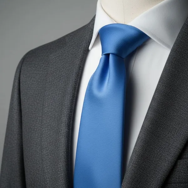 Calixto_Men’s_Classic_Blue_Necktie_–_Premium_Satin_Finish_Solid_Tie,_Elegant_Formal_Tie_for_Business,_Weddings,_Office_Wear_&_Special_Occasions