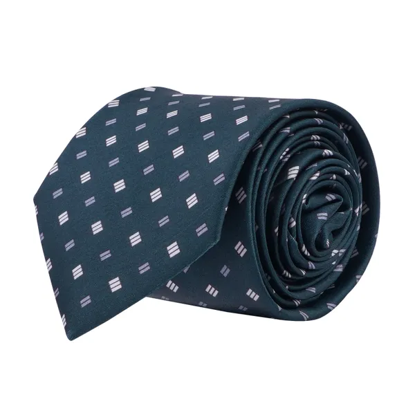 Calixto_Men's_Classic_Navy_Blue_Tie_and_Pocket_Square_Set_–_Paisley_and_Dot_Pattern_–_Formal_Necktie_for_Business,_Weddings,_Parties