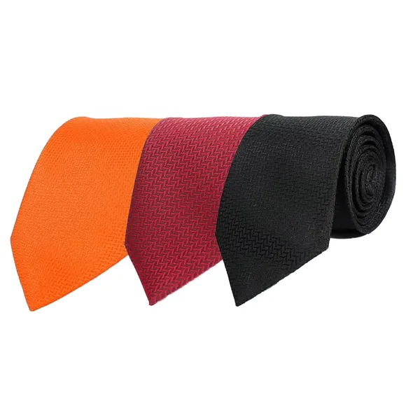 Calixto_Men's_Criss_Cross_Design_Micro_Poly_Necktie_For_Men,_Formal_Tie,_Solid_Colors_with_Silky_Feel,_Free_Pocket_Square_with_Each_Tie_(Pack_Of_3)