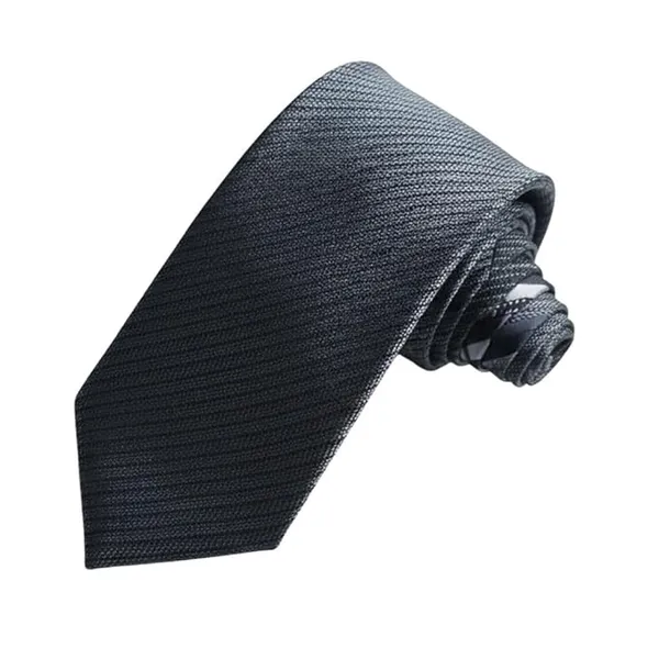 Calixto_Men’s_Dark_Gray_Textured_Tie_Classic_Elegant_Woven_Necktie_for_Men_Formal_Business_Wedding_Party_Silk_Like_Luxury_Neck_Tie_Standard_Length_Fashion_Accessories_Gift