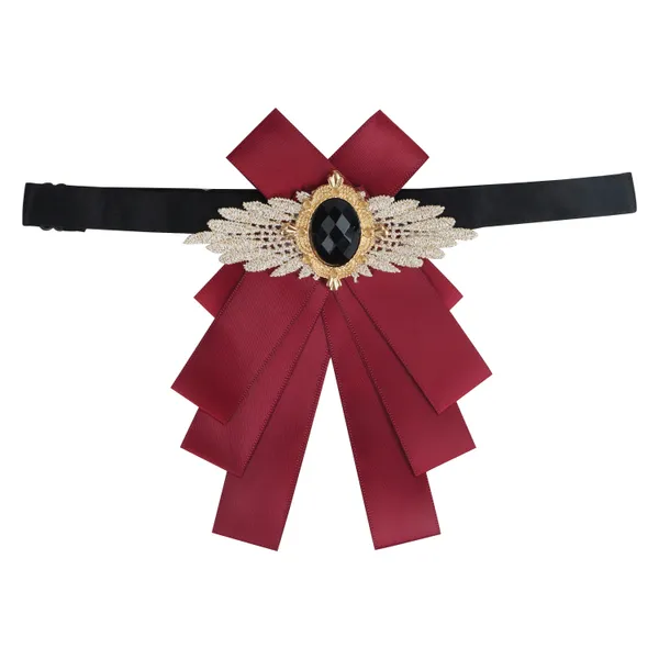 Men's_Designer_Maroon_Cravats_Microfiber_Satin_Adjustable_Strap