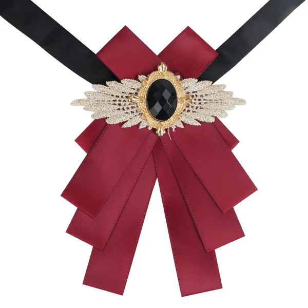 Men's_Designer_Maroon_Cravats_Microfiber_Satin_Adjustable_Strap