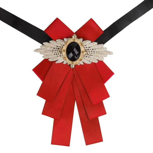 Men's_Designer_Red_Cravats_Microfiber_Satin_Adjustable_Strap