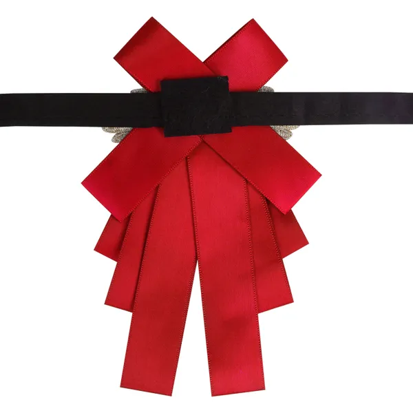 Men's_Designer_Red_Cravats_Microfiber_Satin_Adjustable_Strap
