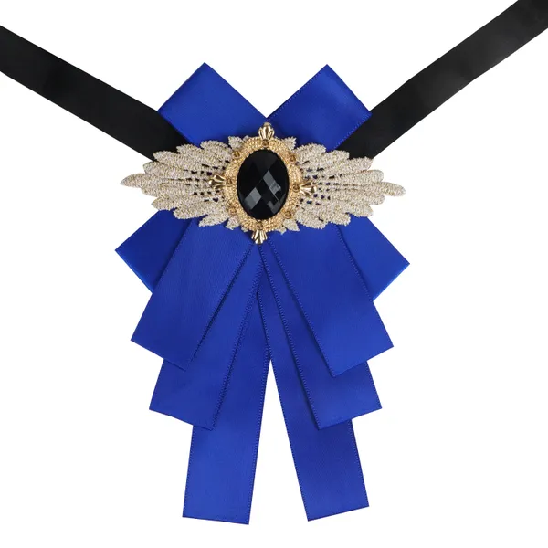 Men's_Designer_Royal_Blue_Cravats_Microfiber_Satin_Adjustable_Strap