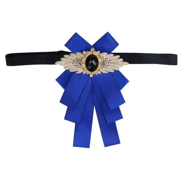 Men's_Designer_Royal_Blue_Cravats_Microfiber_Satin_Adjustable_Strap
