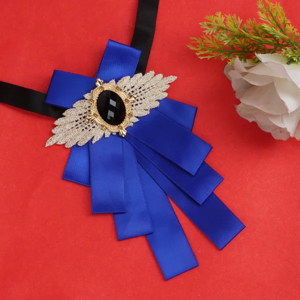 Men's_Designer_Royal_Blue_Cravats_Microfiber_Satin_Adjustable_Strap