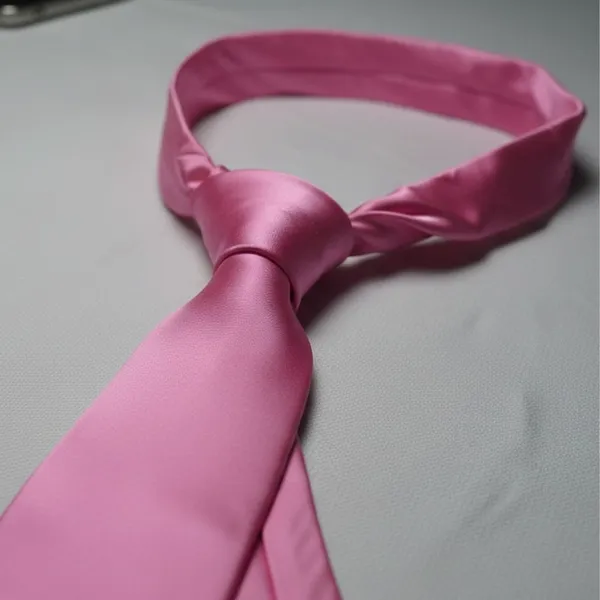 Calixto_Men’s_Dusty_Pink_Necktie_–_Premium_Satin_Finish_Solid_Blush_Pink_Tie,_Classic_Length_Formal_Tie_for_Weddings,_Business,_Parties_&_Special_Occasions