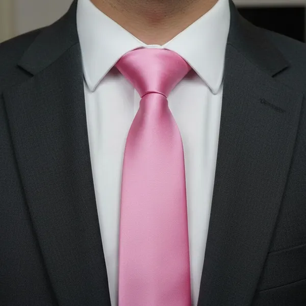Calixto_Men’s_Dusty_Pink_Necktie_–_Premium_Satin_Finish_Solid_Blush_Pink_Tie,_Classic_Length_Formal_Tie_for_Weddings,_Business,_Parties_&_Special_Occasions