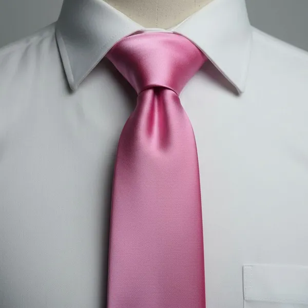 Calixto_Men’s_Dusty_Pink_Necktie_–_Premium_Satin_Finish_Solid_Blush_Pink_Tie,_Classic_Length_Formal_Tie_for_Weddings,_Business,_Parties_&_Special_Occasions