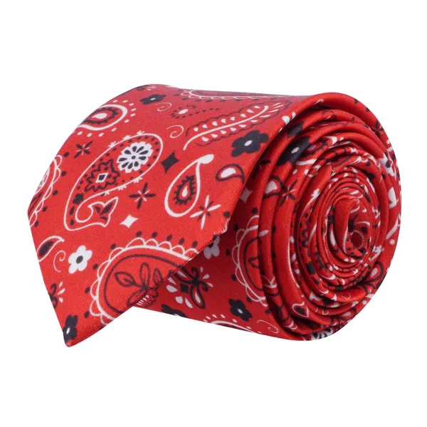 Calixto_Men’s_Green_Paisley_Tie_and_Pocket_Square_Set_–_Multicolor_Floral_Pattern_–_Elegant_Microfiber_Neckwear_for_Weddings,_Events,_and_Formal_Wear
