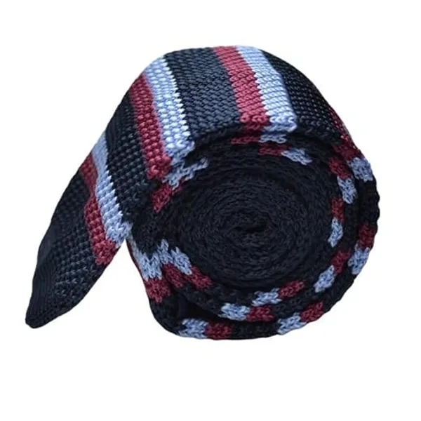 Calixto_Men's_Knit_Tie_Polka_Dot_–_Slim_Textured_Woven_Necktie_–_Premium_Casual_&_Formal_Tie_for_Business,_Wedding