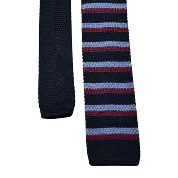 Calixto_Men's_Knit_Tie_Polka_Dot_–_Slim_Textured_Woven_Necktie_–_Premium_Casual_&_Formal_Tie_for_Business,_Wedding