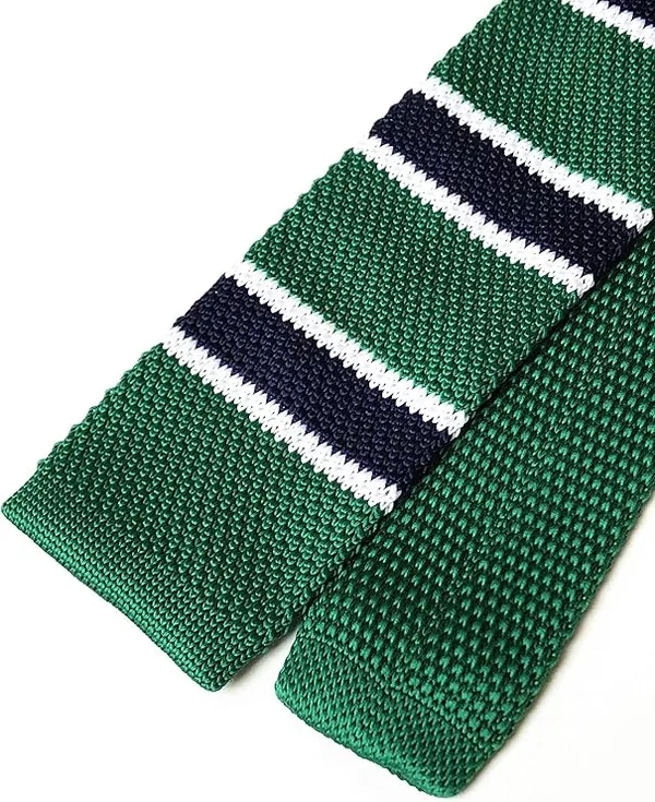 Calixto_Men’s_Knitted_Tie_–_Slim_Handmade_Knit_Necktie_with_Striped_Design,_Casual_&_Business_Fashion_Tie_for_Weddings,_Office_&_Parties