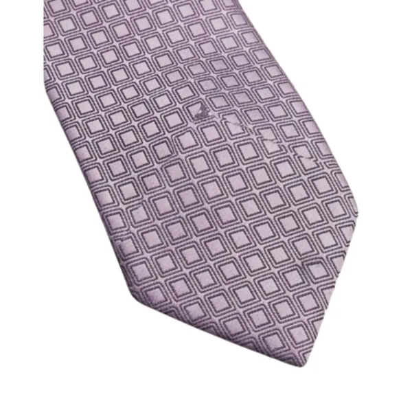 Calixto_Men's_Lavender_Geometric_Necktie_and_Pocket_Square_Set_–_Classic_Woven_Silk_Feel_Tie_for_Business,_Wedding,_Formal_Events,_Office_Wear,_Elegant_Purple_Patterned_Neck_Tie_Handkerchief_Set
