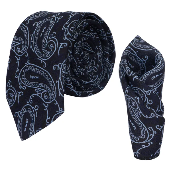 Men's_Microfiber_Italian_Designer_Necktie_Gift_Set,_Floral_Printed_Tie_With_Pocket_Square
