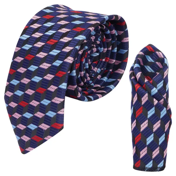 Men's_Microfiber_Italian_Designer_Necktie_Gift_Set,_Floral_Printed_Tie_With_Pocket_Square