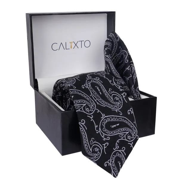 Men's_Microfiber_Italian_Designer_Necktie_Gift_Set,_Floral_Printed_Tie_With_Pocket_Square