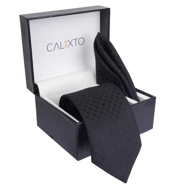 Men's_Microfiber_Italian_Designer_Necktie_Gift_Set,_Floral_Printed_Tie_With_Pocket_Square