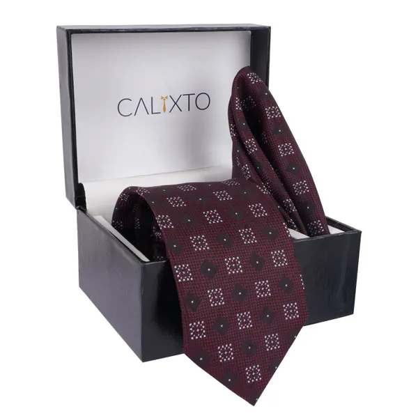 Men's_Microfibre_Italian_Designer_Necktie_Gift_Set,_Floral_Printed_Tie_With_Pocket_Square