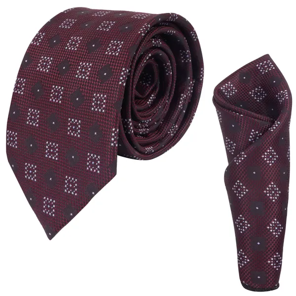 Men's_Microfibre_Italian_Designer_Necktie_Gift_Set,_Floral_Printed_Tie_With_Pocket_Square