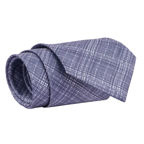 Calixto_Men's_Navy_Blue_Plaid_Necktie_&_Pocket_Square_Set_–_Classic_Woven_Check_Tie_for_Formal_&_Business_Wear