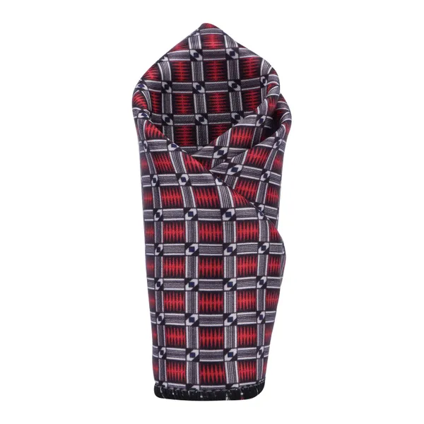 Calixto_Men's_Necktie_and_Pocket_Square_Set_–_Red_&_Black_Geometric_Pattern_–_Formal_Wedding_&_Business_Tie_Set_–_Woven_Microfiber,_Gift_Ready