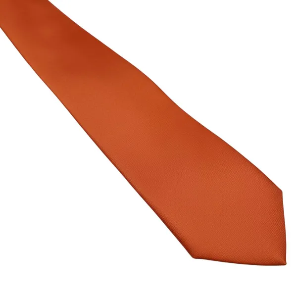 Calixto_Men’s_Orange_Solid_Tie_Classic_Elegant_Woven_Necktie_for_Men_Formal_Business_Wedding_Party_Silk_Like_Luxury_Neck_Tie_Standard_Length_Fashion_Accessories_Gift