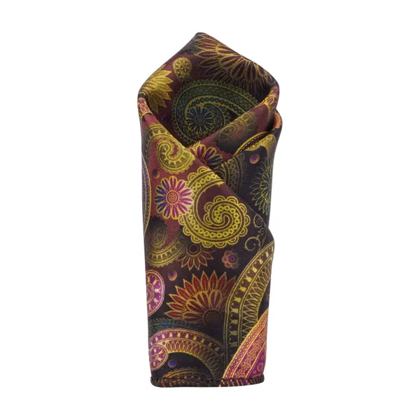 Calixto_Men's_Paisley_Silk_Necktie_and_Pocket_Square_Set_–_Multicolor_Floral_Design_–_Formal_&_Wedding_Accessories