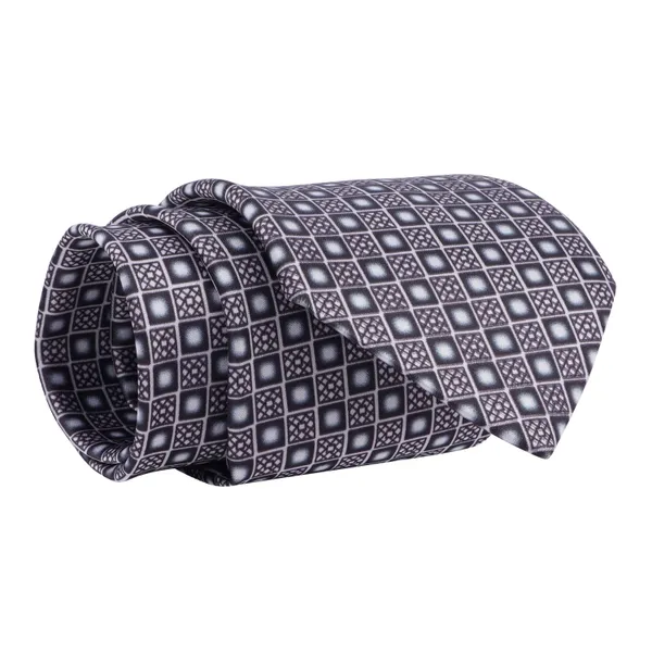 Calixto_Men's_Red_Silk_Necktie_and_Pocket_Square_Set_–_Modern_Geometric_Pattern,_Formal_Business_&_Wedding_Accessory