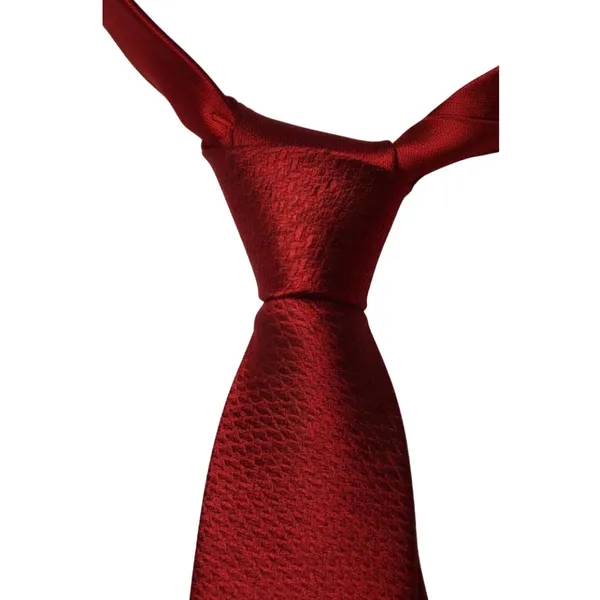 Calixto_Men’s_Red_Textured_Tie_Classic_Elegant_Woven_Necktie_for_Men_Formal_Business_Wedding_Party_Silk_Like_Luxury_Neck_Tie_Standard_Length_Fashion_Accessories_Gift